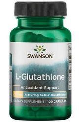 Swanson - L-Glutathione, 100mg - 100 caps - Nutri.se